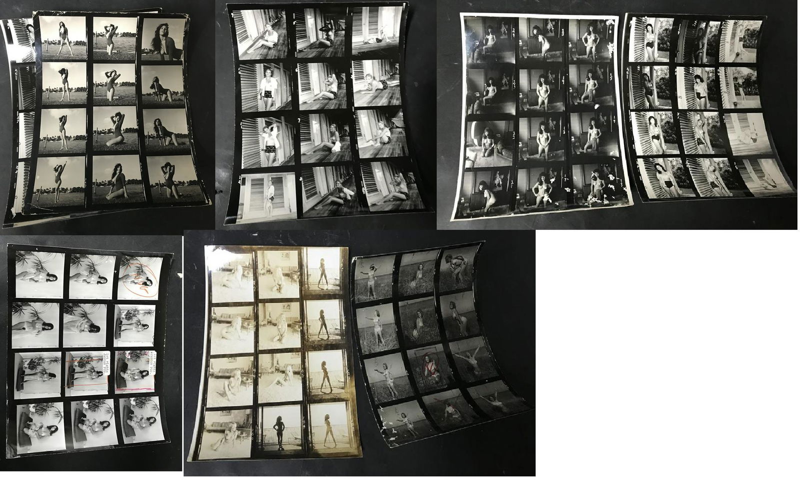 Unknown Models Contact Sheets (1 of 6)