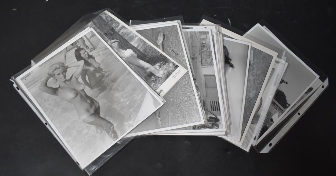 Photos In Lot (28): 8x10 Double Stock Bunny Yeager With Unidetified Models no Stamps No Signature