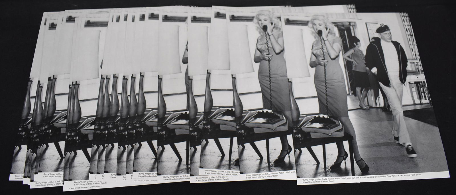 (25) Bunny Yeager & Frank Sinatra Photo (1 of 1)