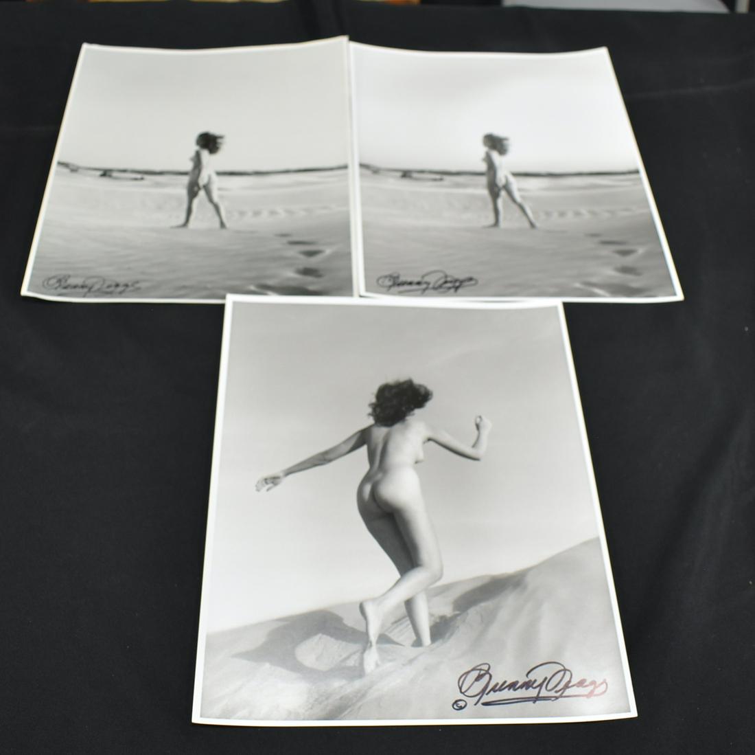 Sgd. Large Bunny Yeager Photographs (3) (1 of 1)