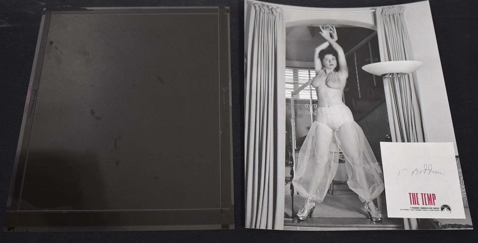 Jackie Miller Model Photo & Negative (1 of 1)