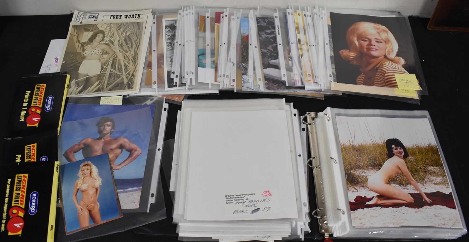 Collector's Lot of BY Photos, Negatives, & Materials (1 of 1)