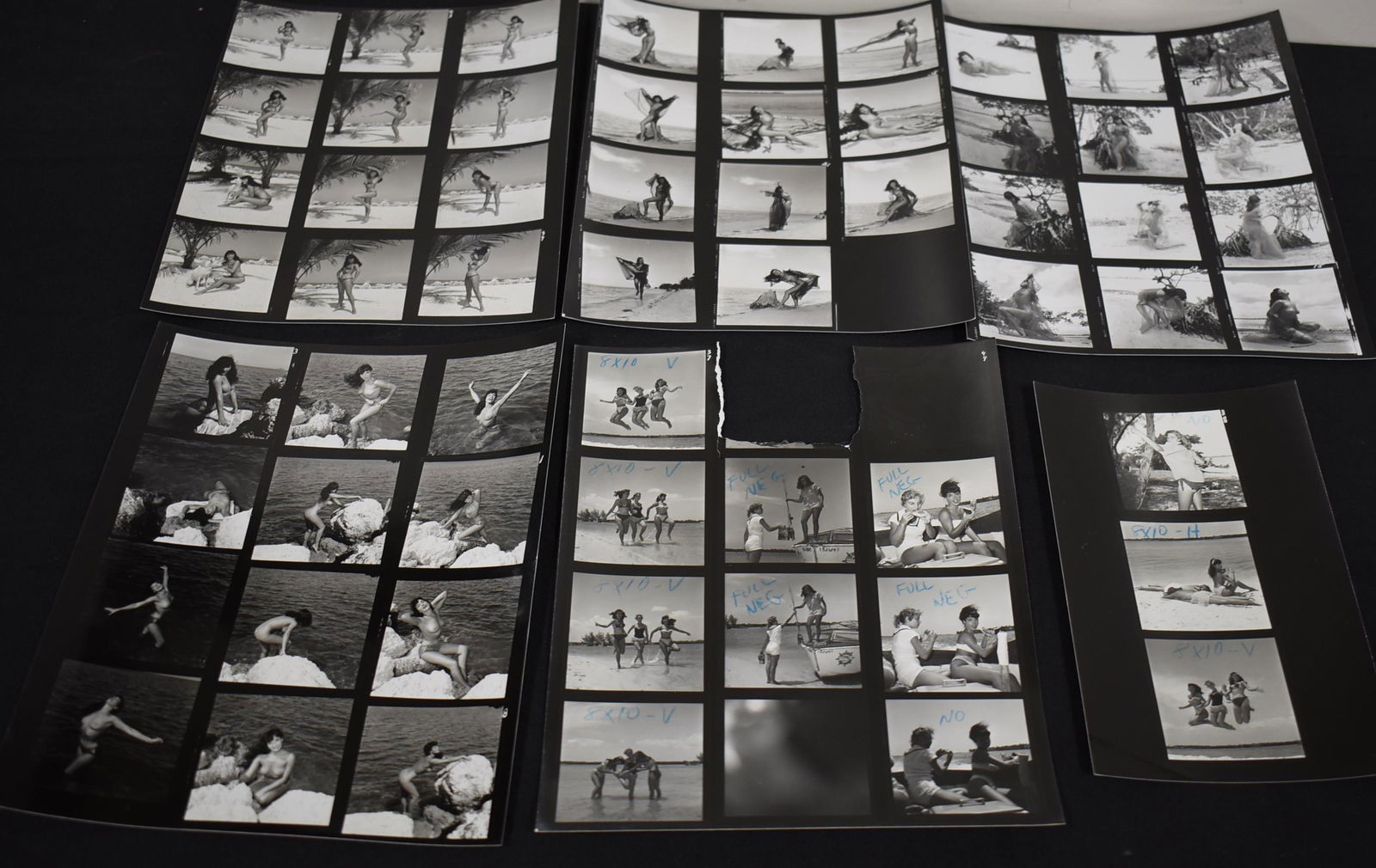 Contact Sheets Bettie Page (6) (1 of 1)