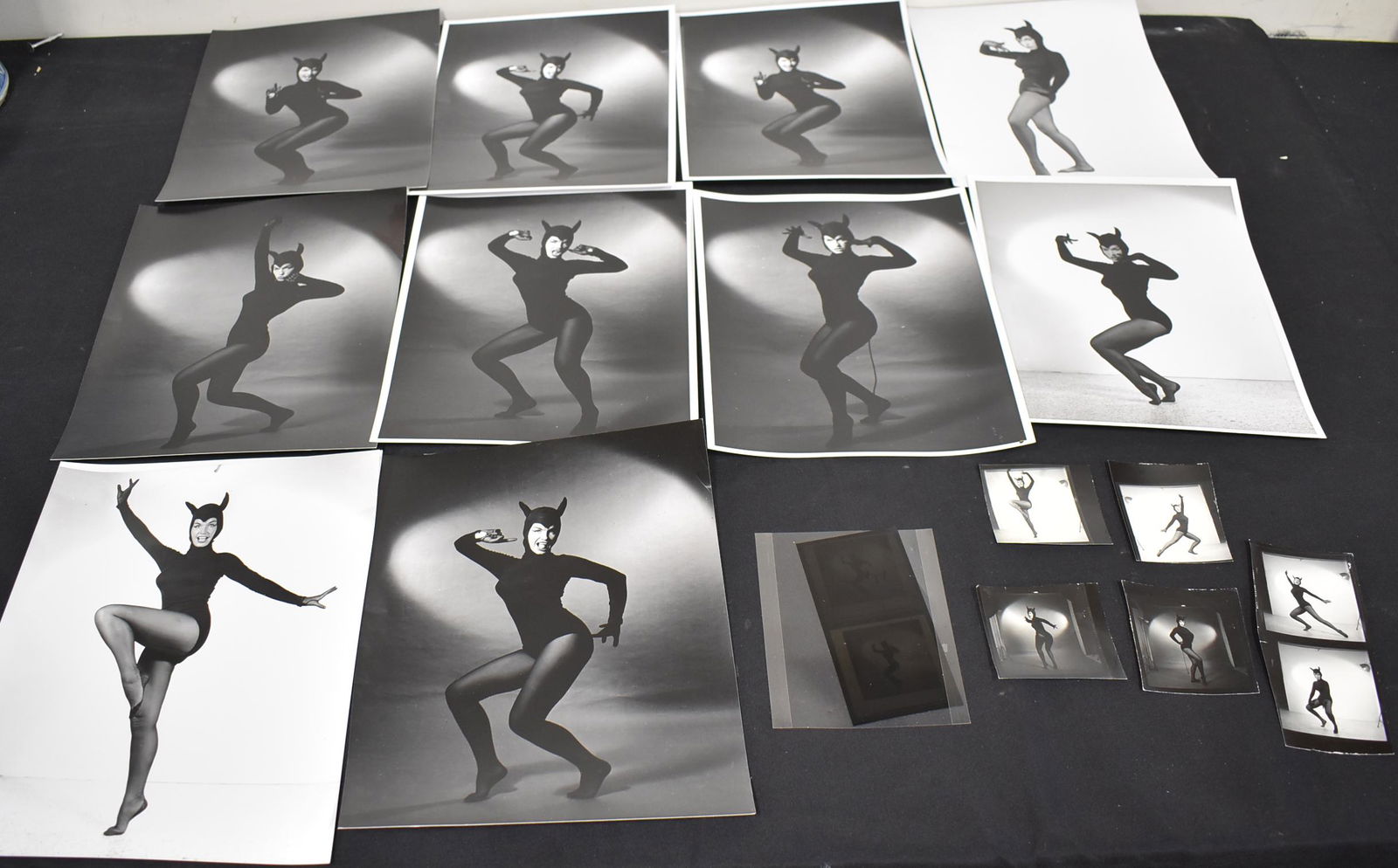 (11) Bettie Page Photos & Negatives Some sgd (1 of 2)
