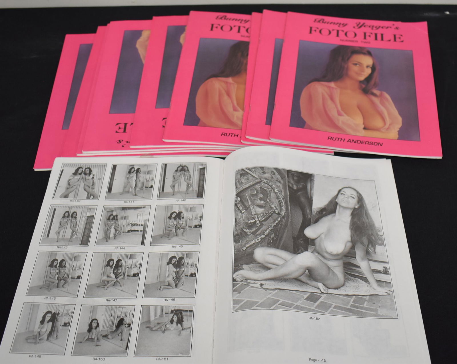 Bunny Yeager Photo File Magazine Lot (1 of 1)