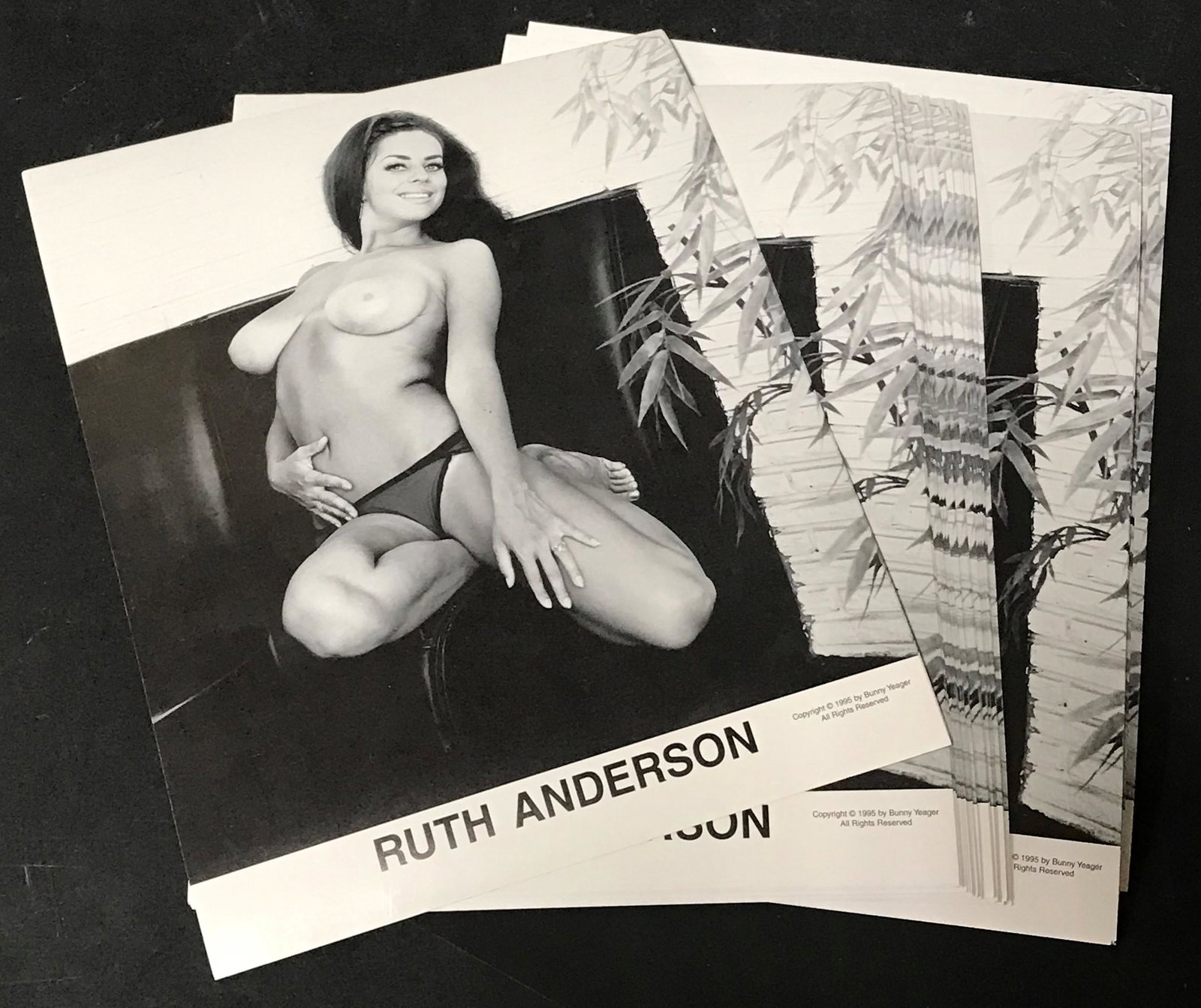 Ruth Anderson Photos (47): (44) 8x10 Double Stock Printed Photos Of Ruth Anderson All The Same Poses