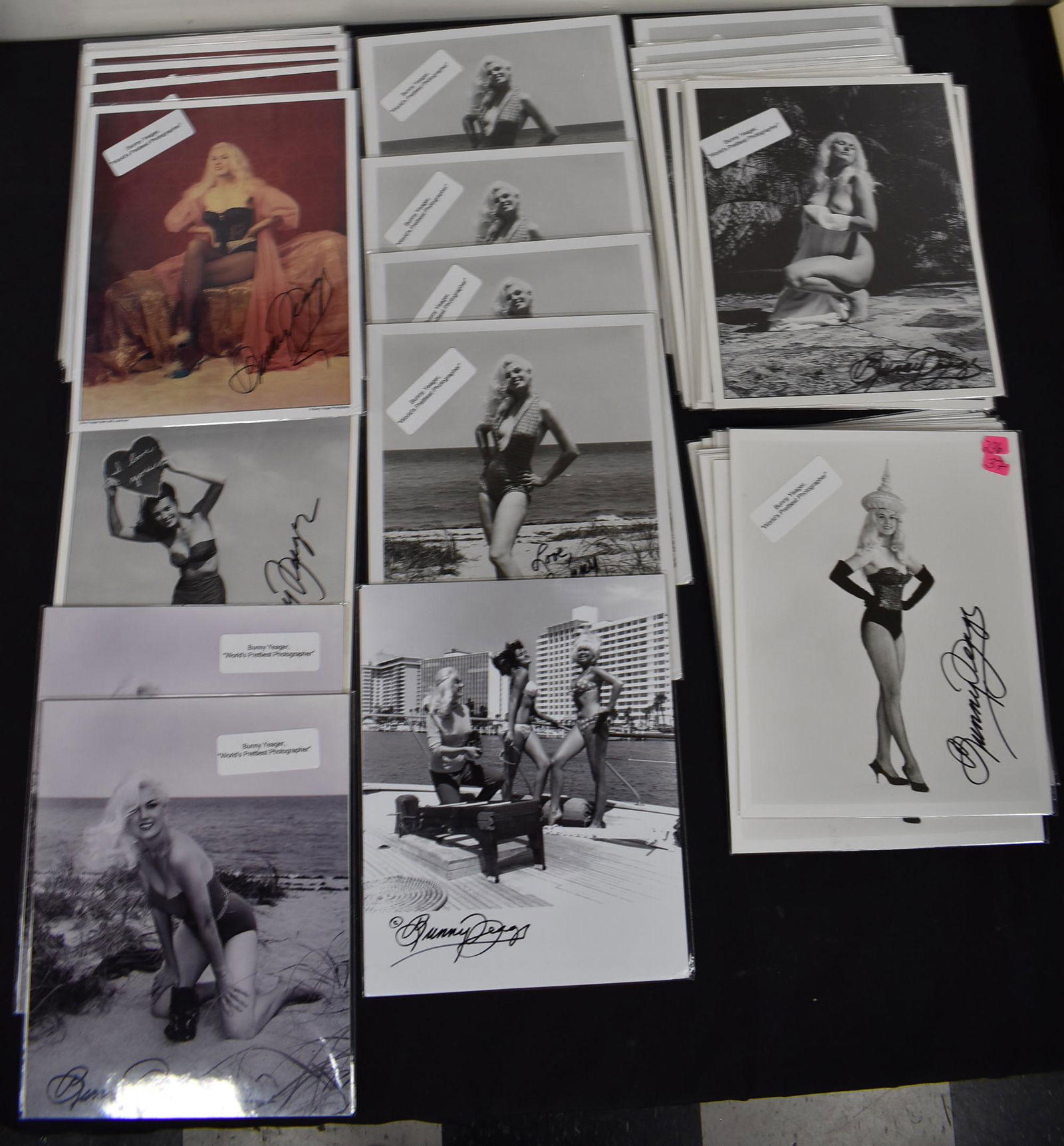 (37) Photos Of Bunny Yeager Signed (1 of 1)