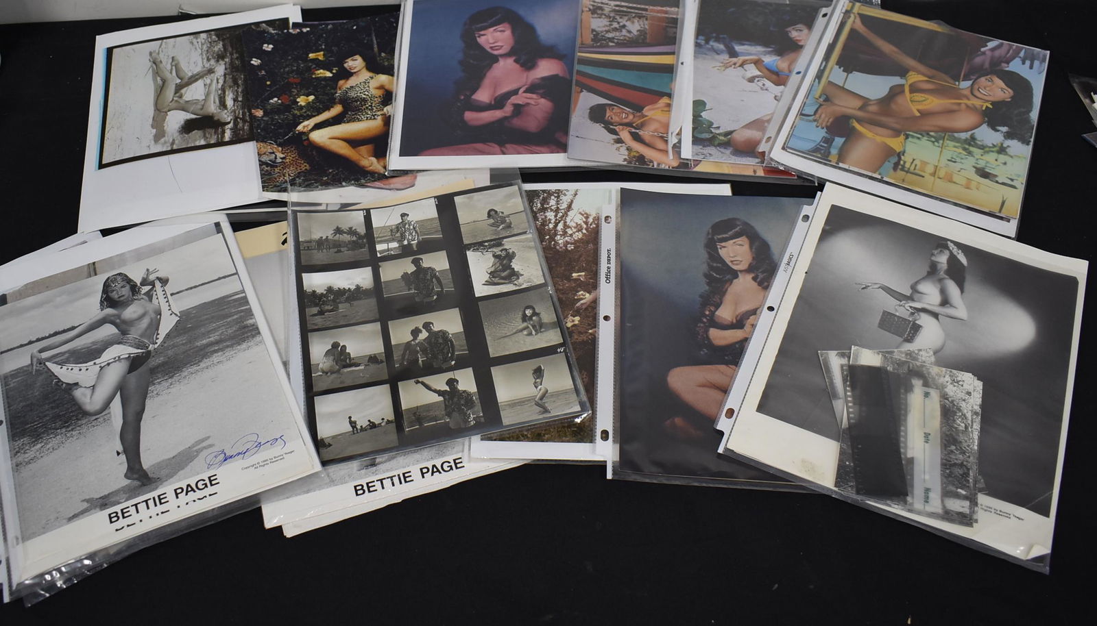 Large collector's lot of Bettie Page & Other Photos (1 of 1)