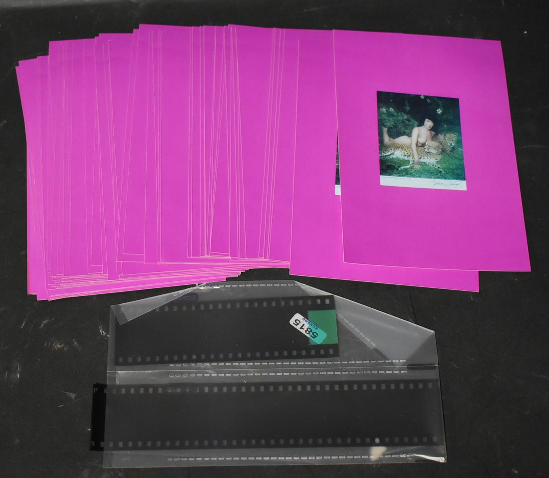 Bettie Page Colored Photos With Pink Border (89) (1 of 3)