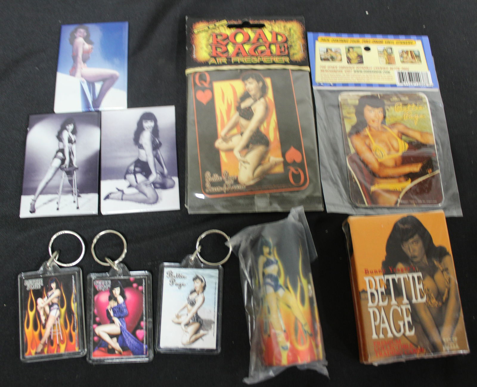 Lot of Bettie Page Bunny Yeager Ephemera (10) (1 of 1)