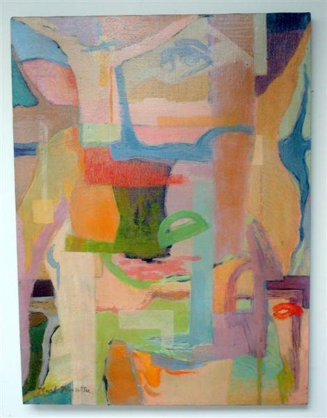 KARL KNATHS; OIL PAINTING SIGNED: oil on canvas, "Dock No. 1, Provincetown" signed L.L. and inscribed on reverse; 24 in. x 18 in.
