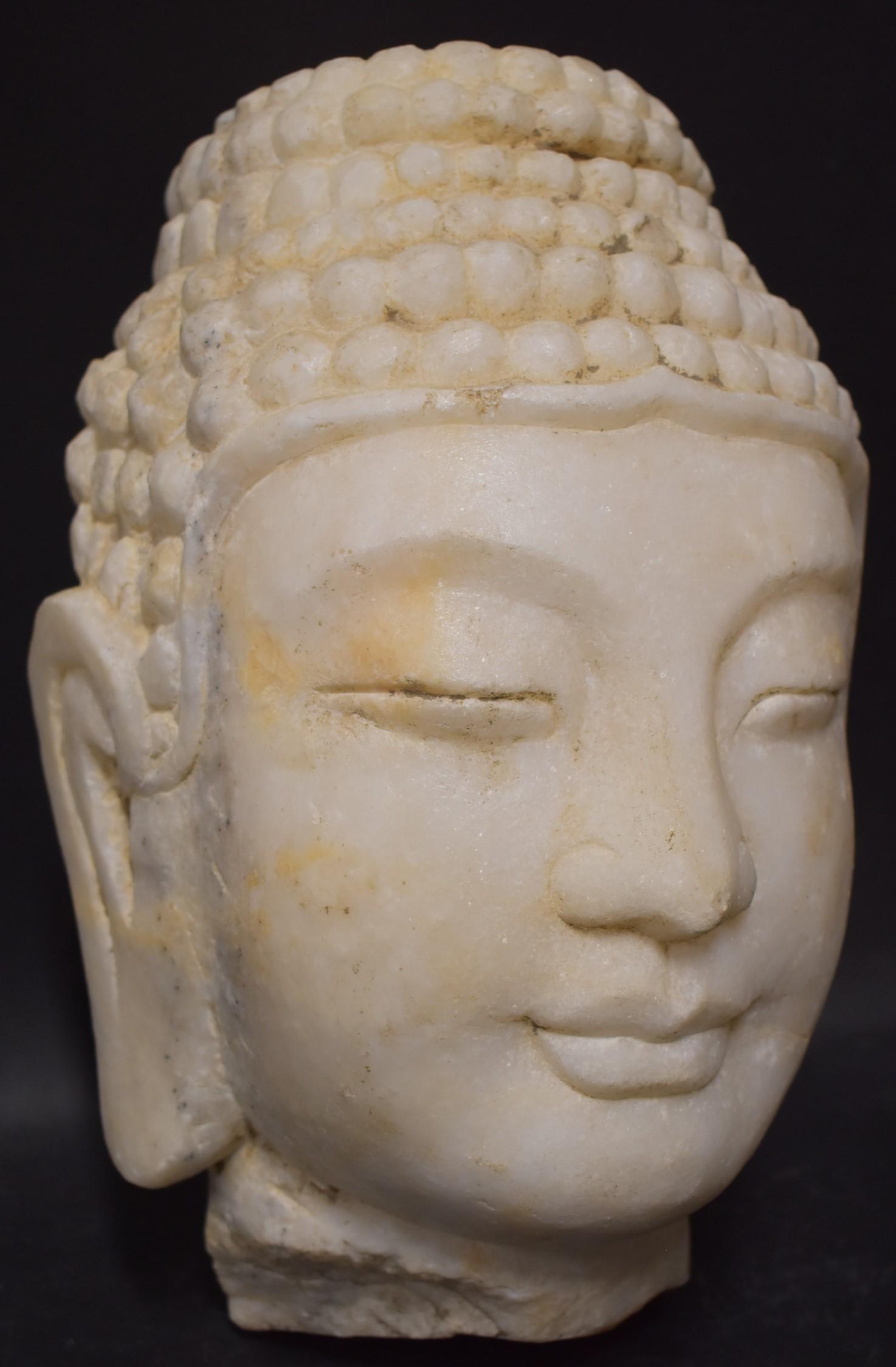 Marble Bust of Buddha (1 of 7)