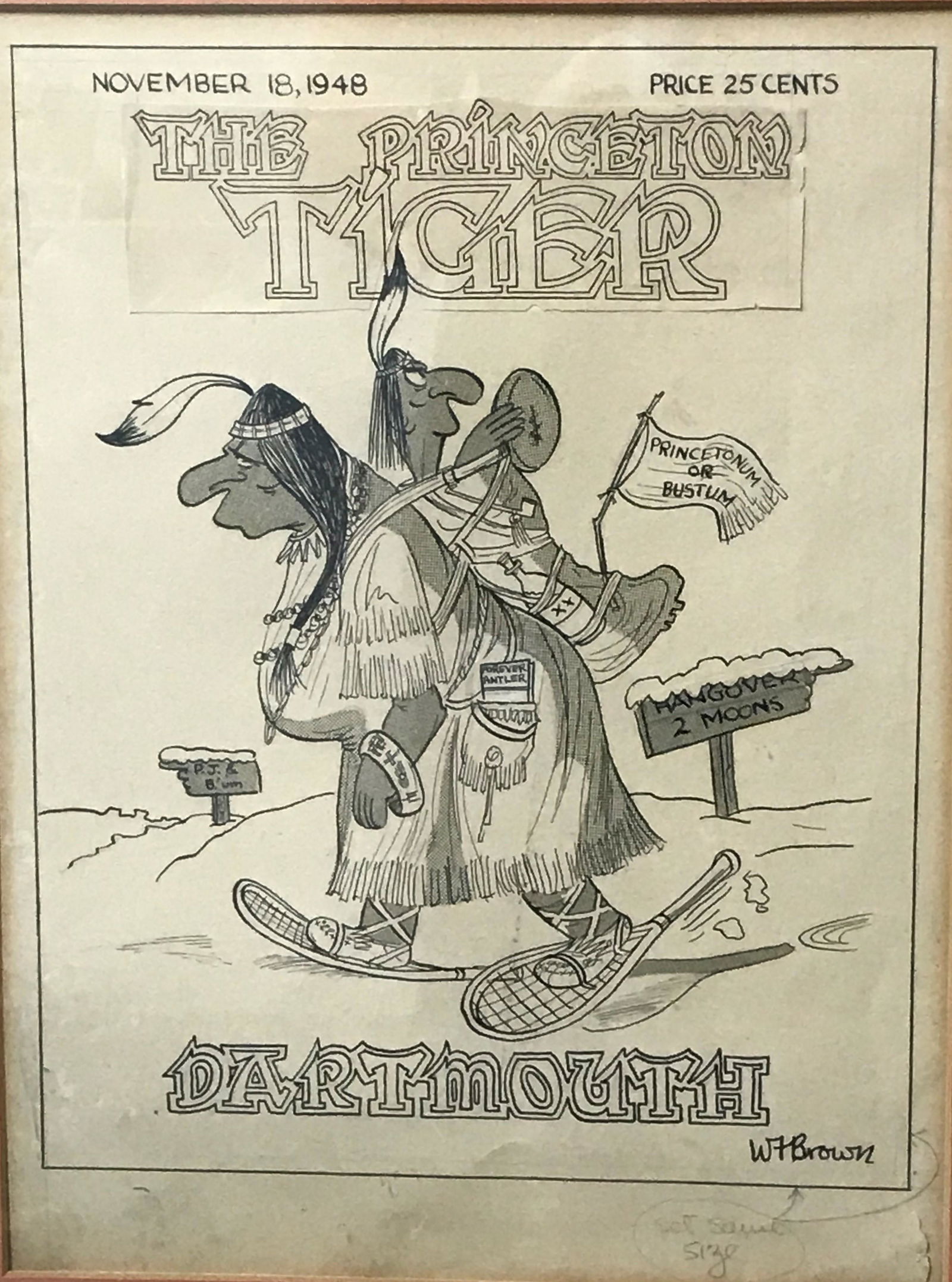 The Princeton Tiger Front Page 1948 (1 of 4)