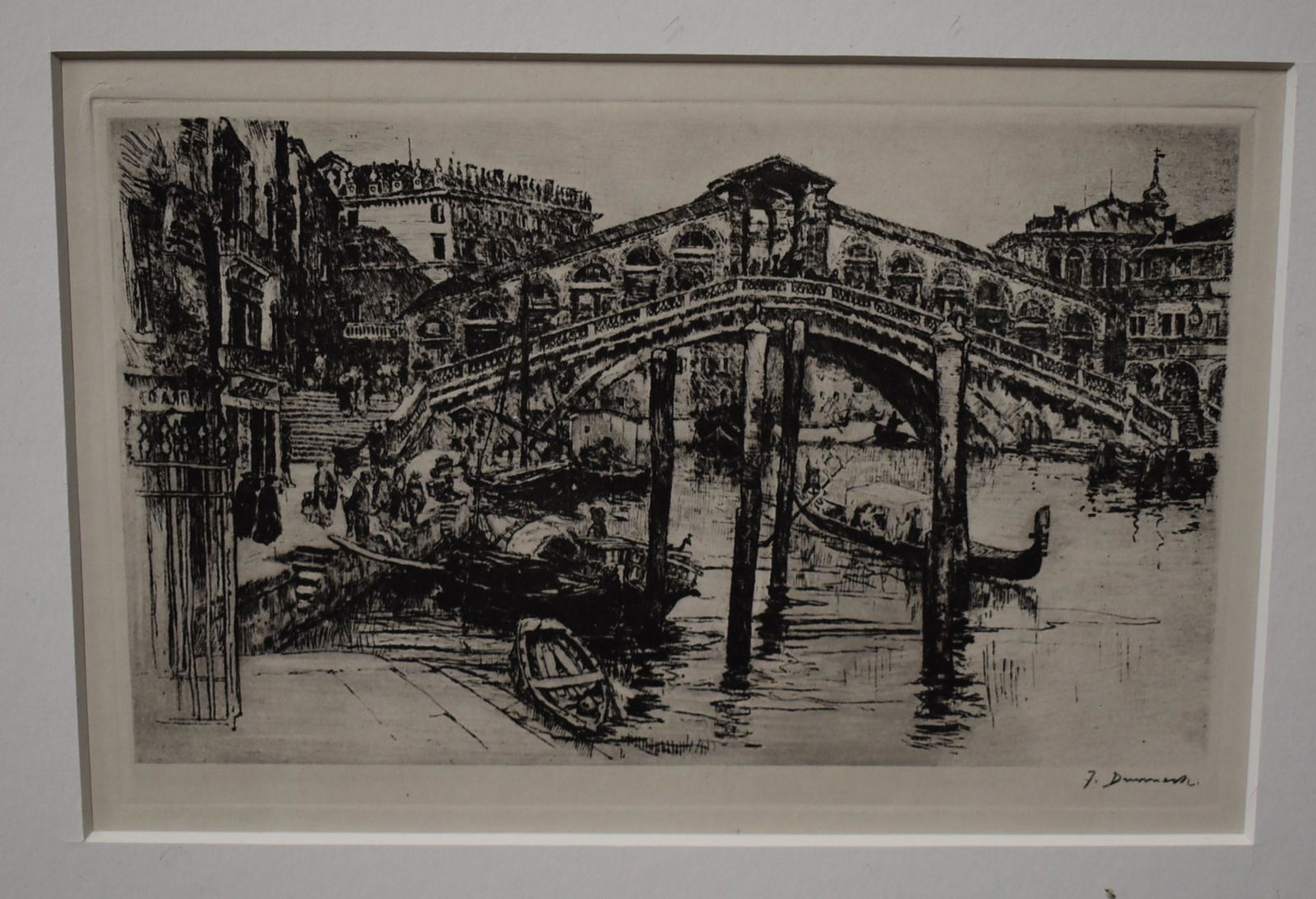 Frank Duveneck Sign. Etching (1 of 5)