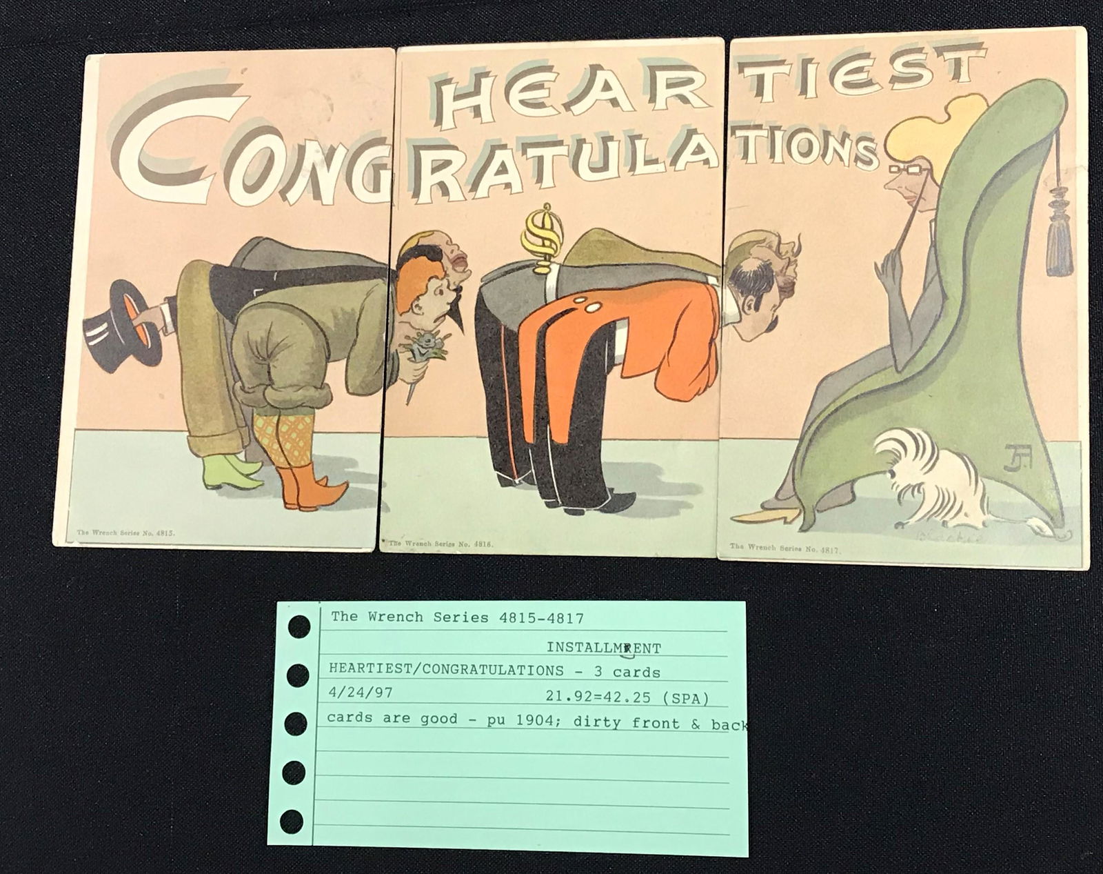 1904 Rare Installment Postcards (1 of 2)