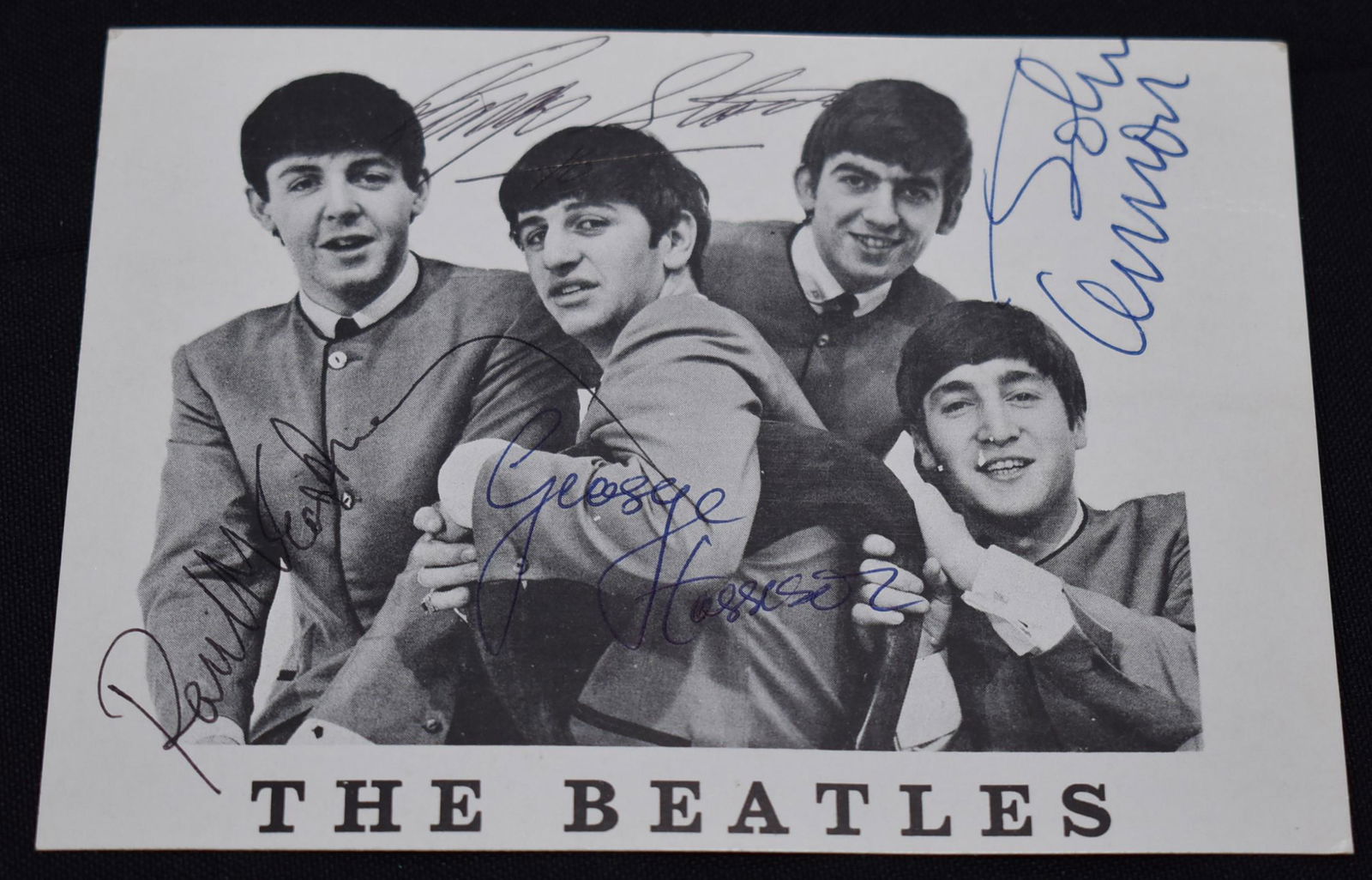 The Beatles Signatures-All Four (1 of 2)