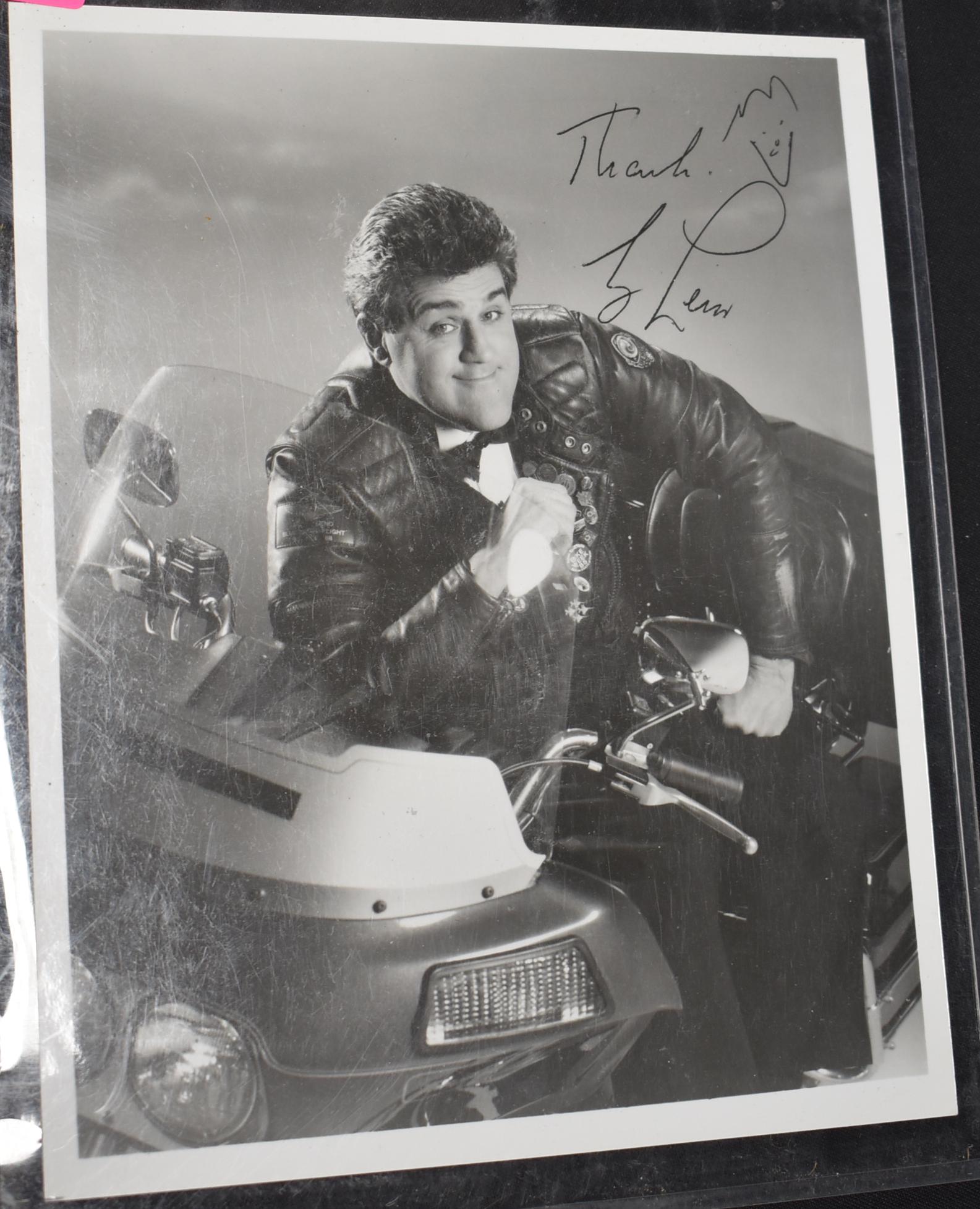 Jay Leno Autographed Photo: 8 x 10.