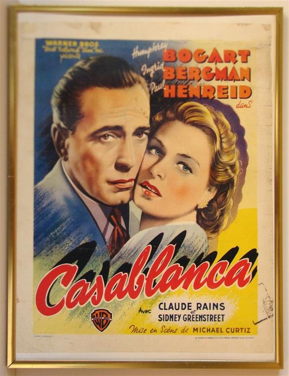 CASABLANCA Movie Poster