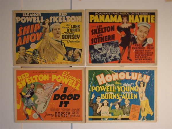 FOUR TITLE CARDS
