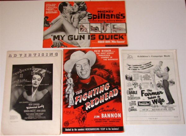 FOUR PRESS BOOKS