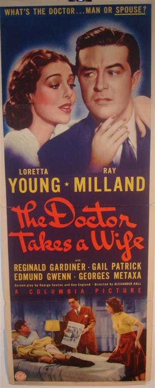 THE DOCTOR TAKES A WIFE