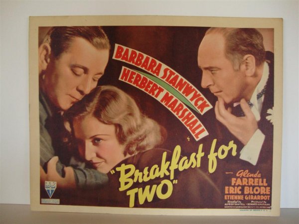 BARBARA STANWYCK LOT: LC, 11" H X 14" W, (VF) Banjo On My Knee,20th Century Fox, 1943 Sheet music, There's Something In the Air, autographed on the cover by Barbara