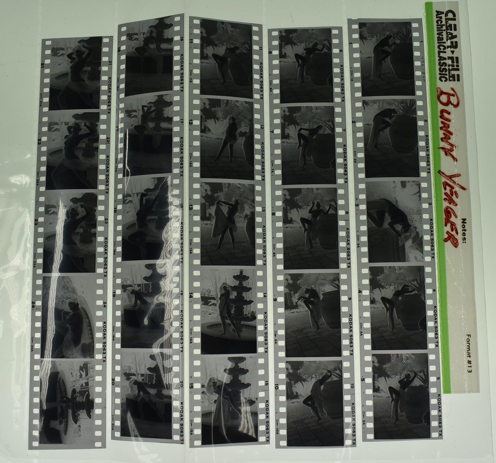 Bunny Yeager Negative Strips.Of Bunny Yeager Many (1 of 5)