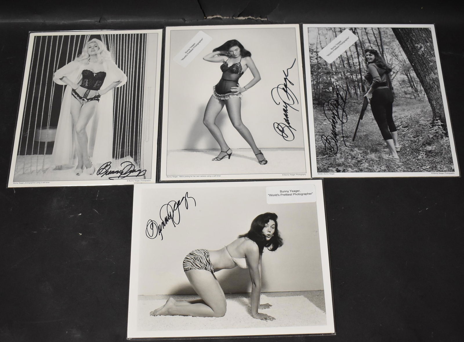 (4) Bunny Yeager Photos Sgd. (1 of 1)