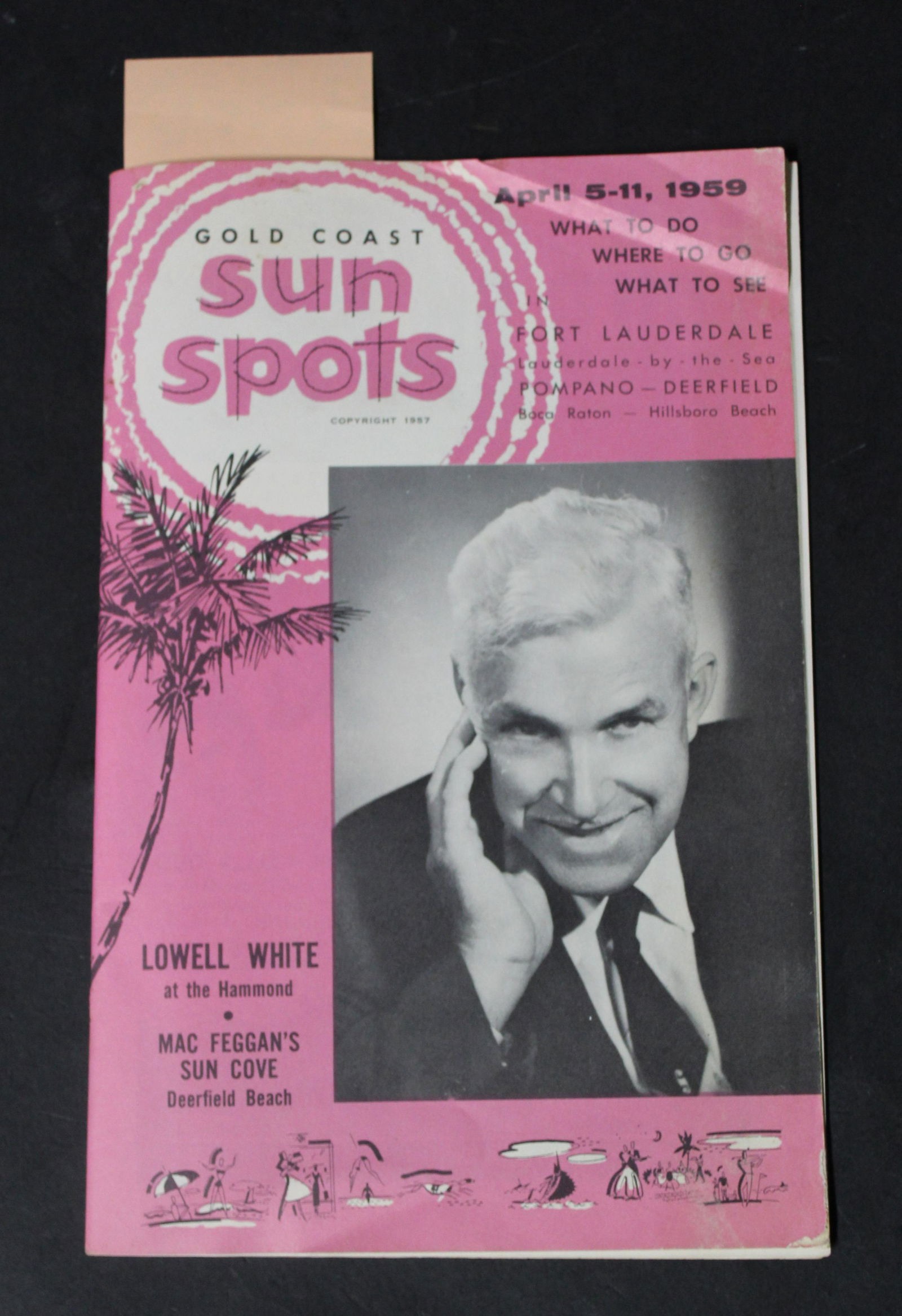 (1) Magazine April 1959 " Gold Coast Sun Spots". (1 of 2)