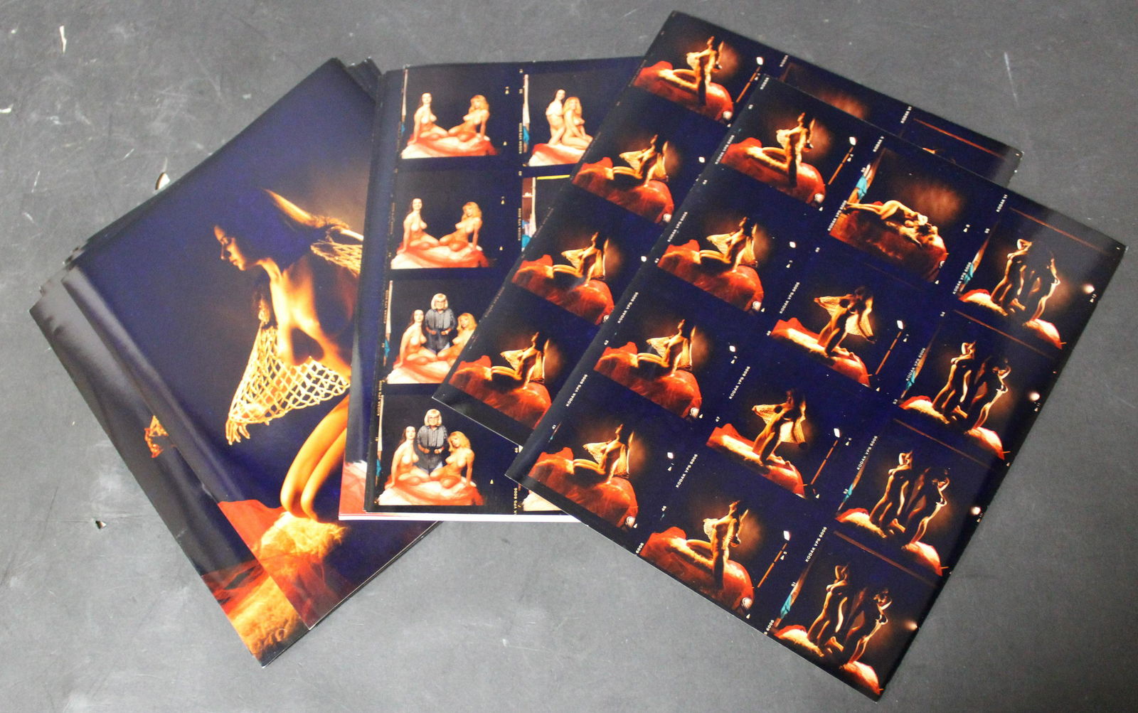 (4) Color Contact Sheets. (10) Photos To Match Contact (1 of 5)