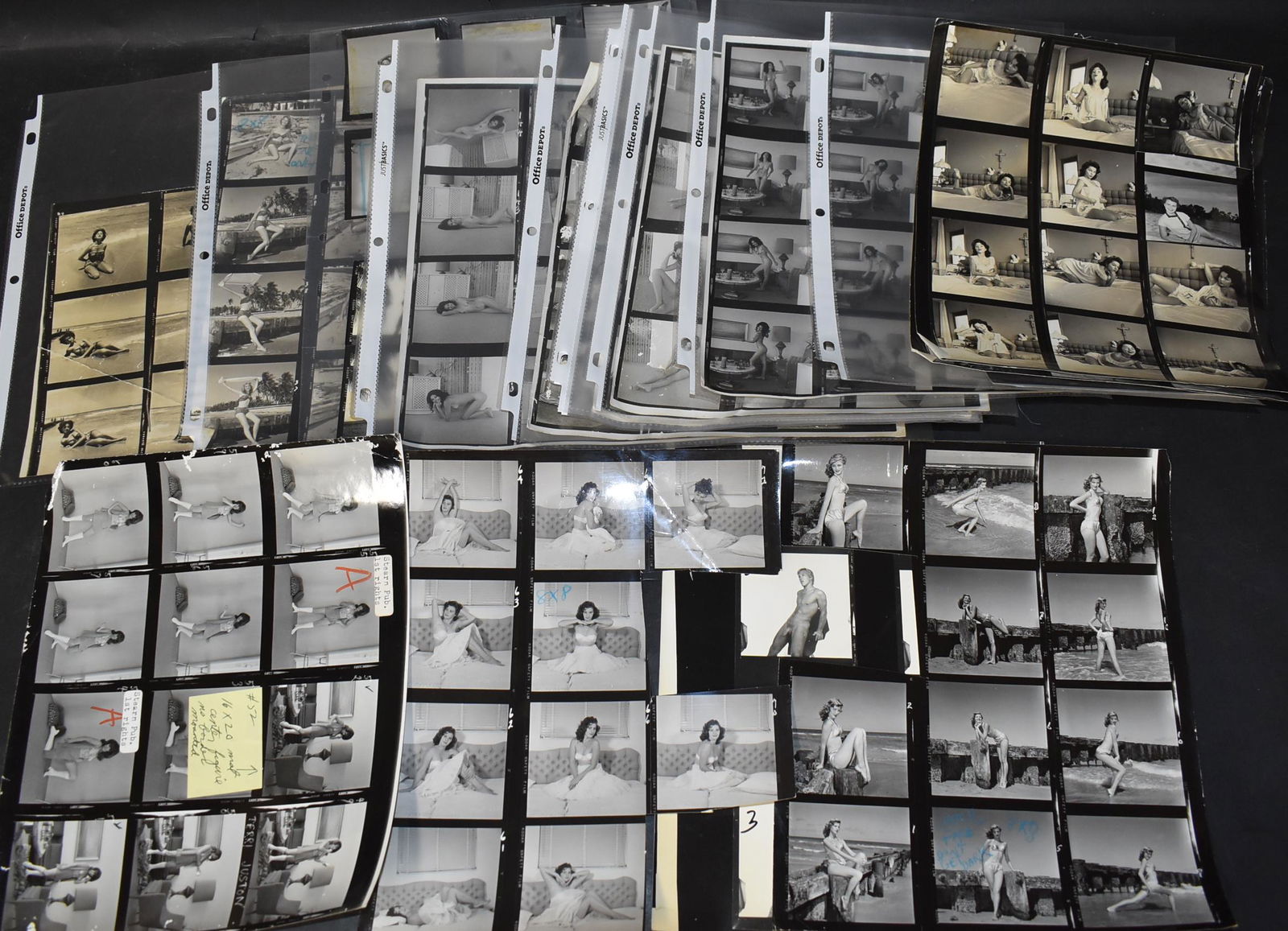 Bunny Yeager Contact Sheets (15) (1 of 6)