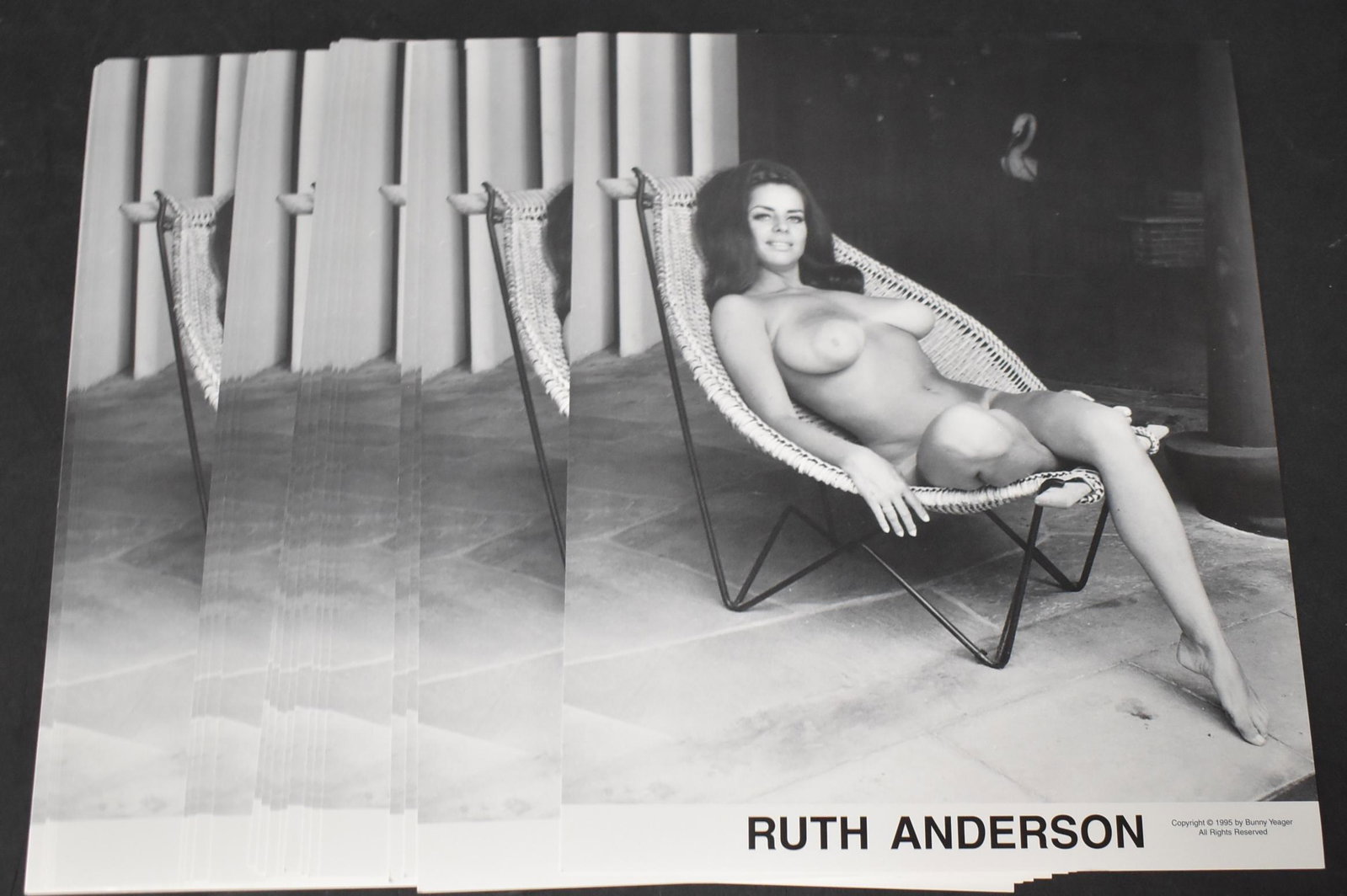 Ruth Anderson Photo Lot (25): 25 of the same image. 8 x 10.