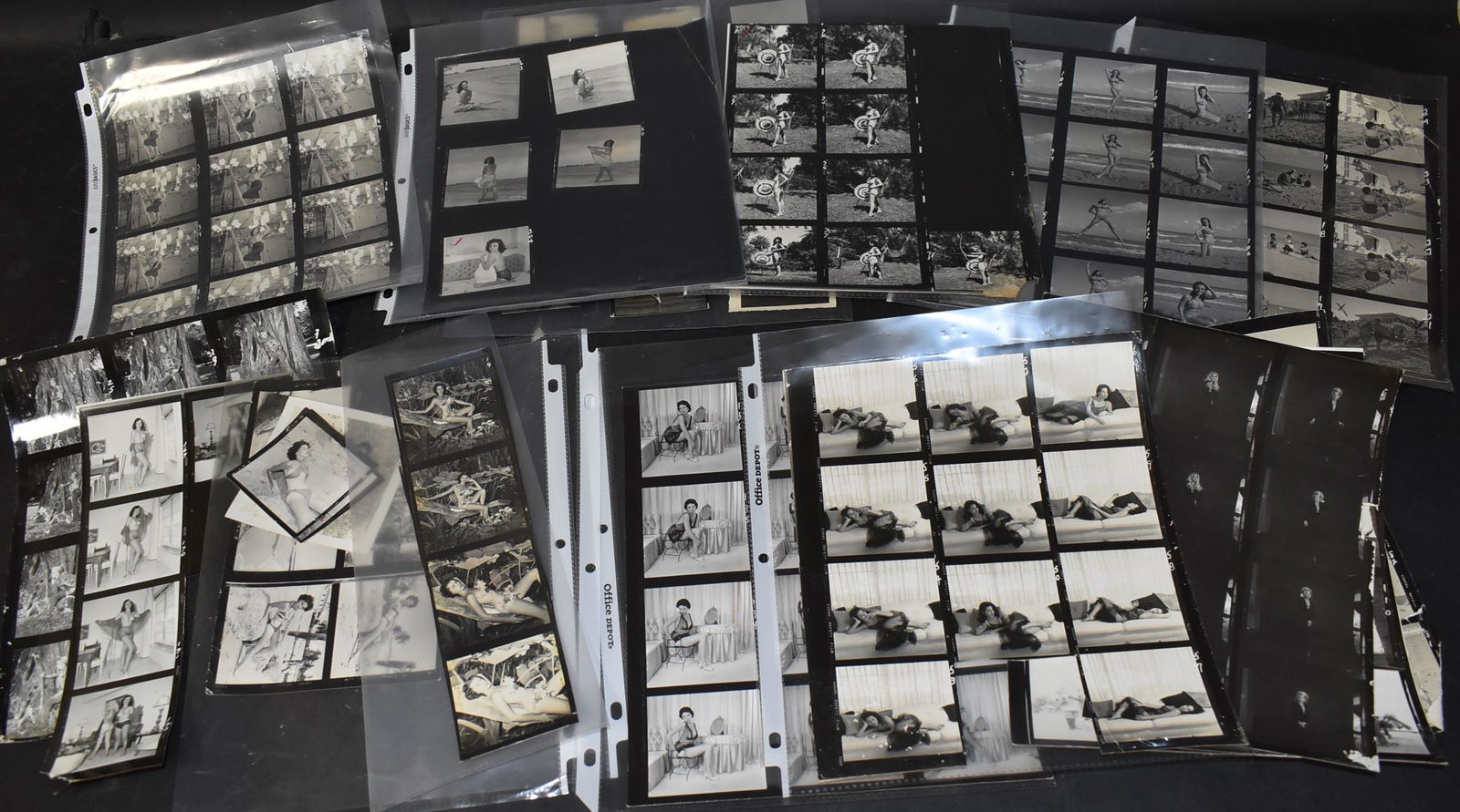 Bunny Yeager Contact Sheets Unidentified Models (12) (1 of 6)