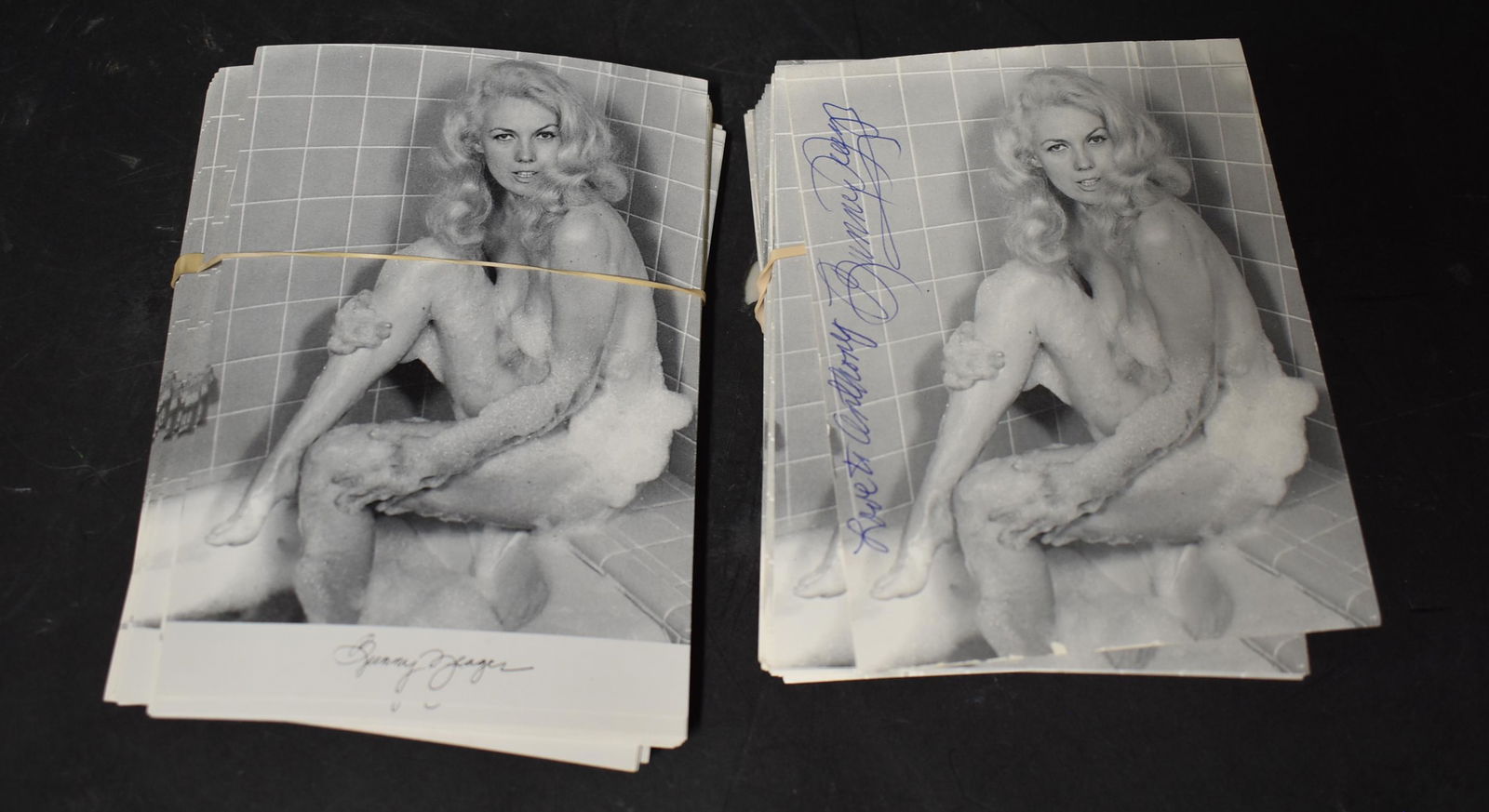 (20)+ Collectors Postcards Bunny Yeager On Front Sgd. (1 of 2)