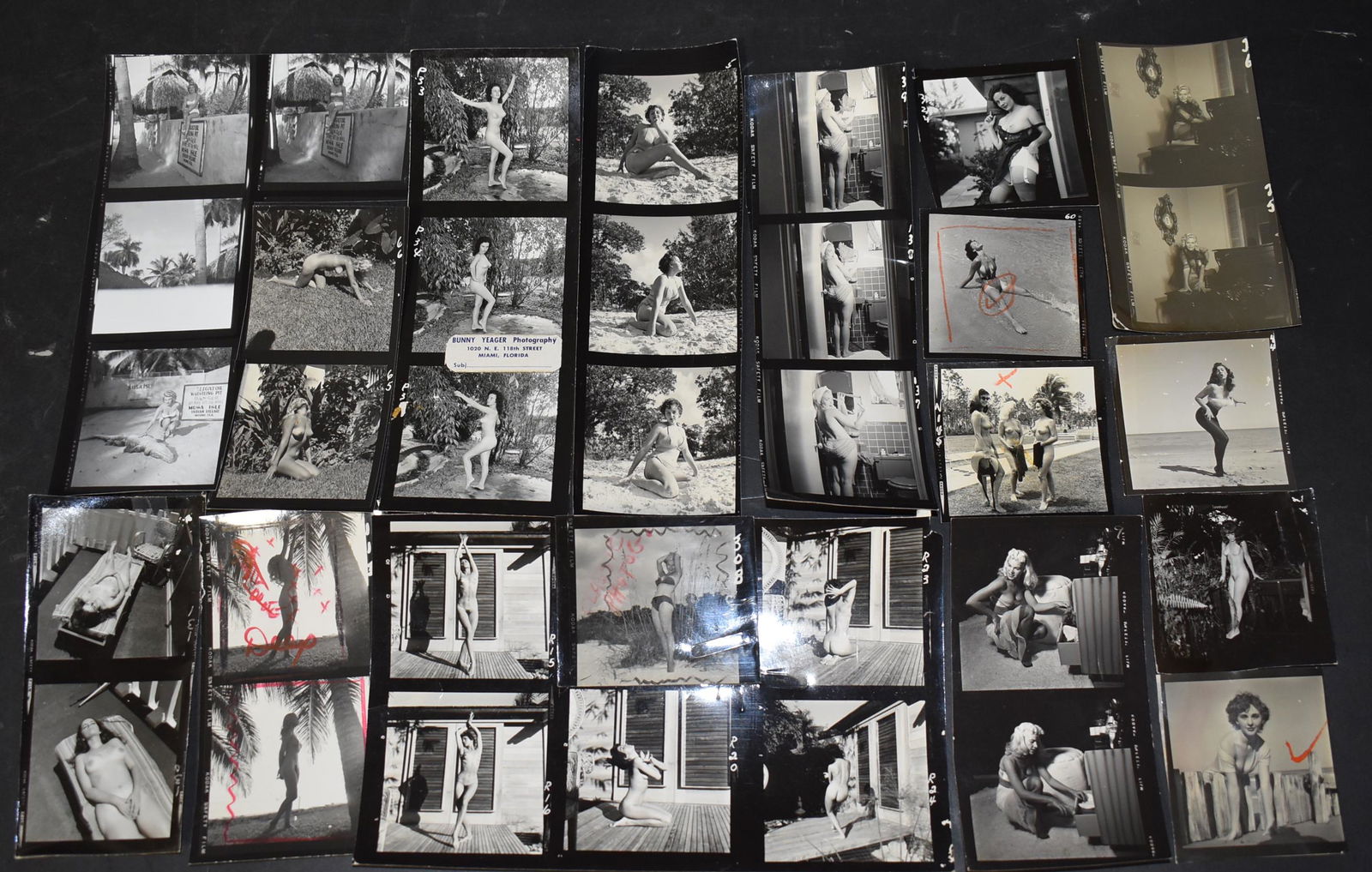 Bunny Yeager Unknown Models Contact Images (50+) (1 of 3)