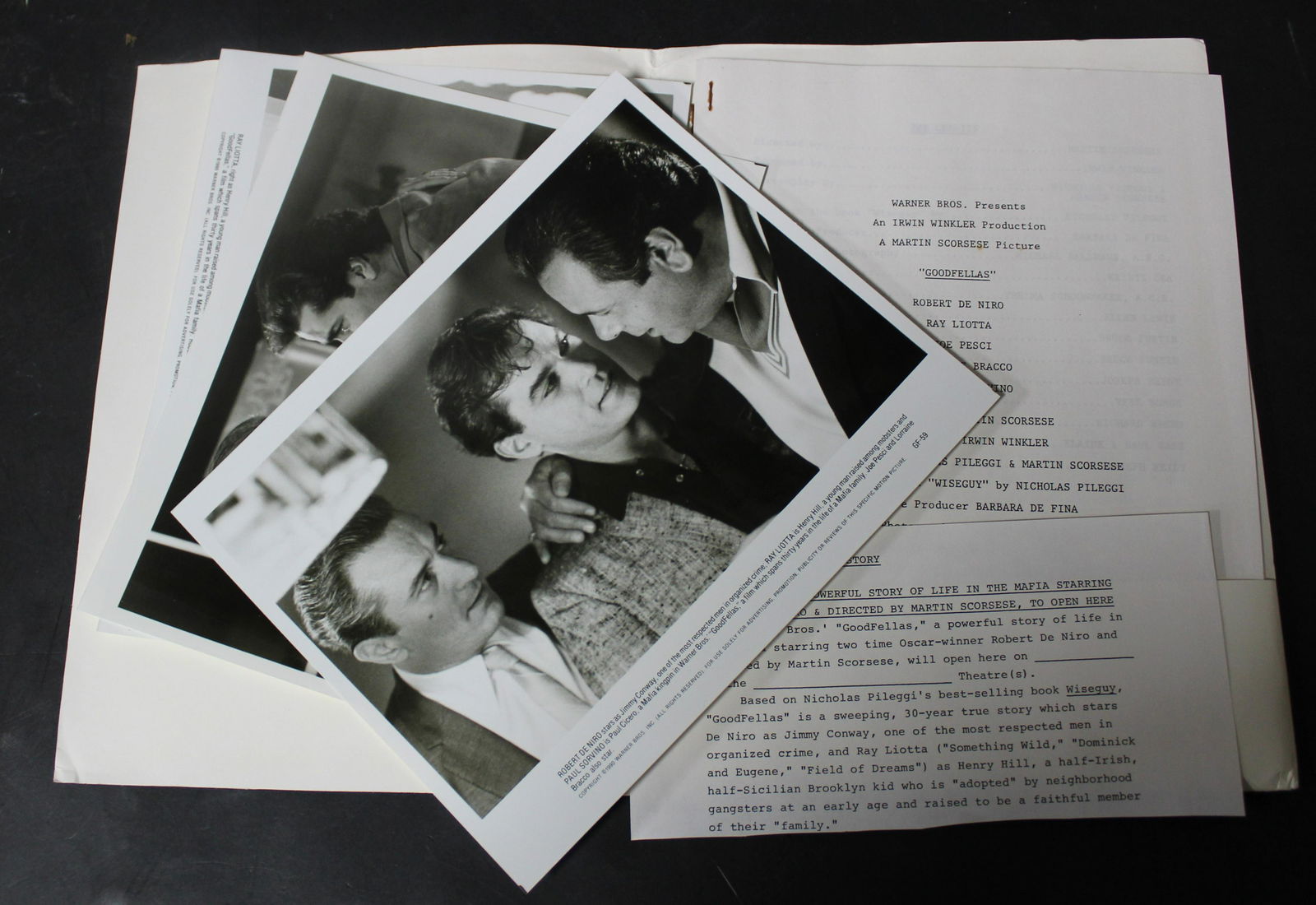 "GoodFellas" Production Information . With (3) Photos (1 of 5)