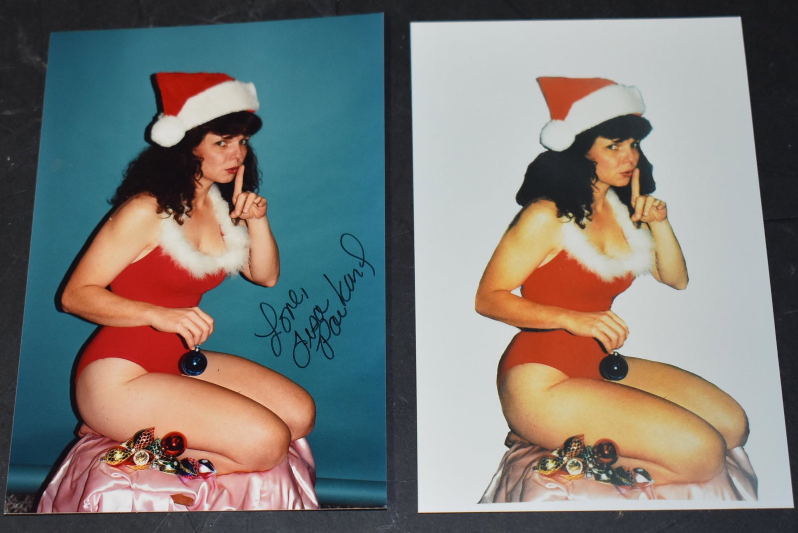 Lisa Packard Sgd Photo (2): 2 in the lot. One of the photos is signed. Lisa Packard, BY's daughter. 6 x 4.