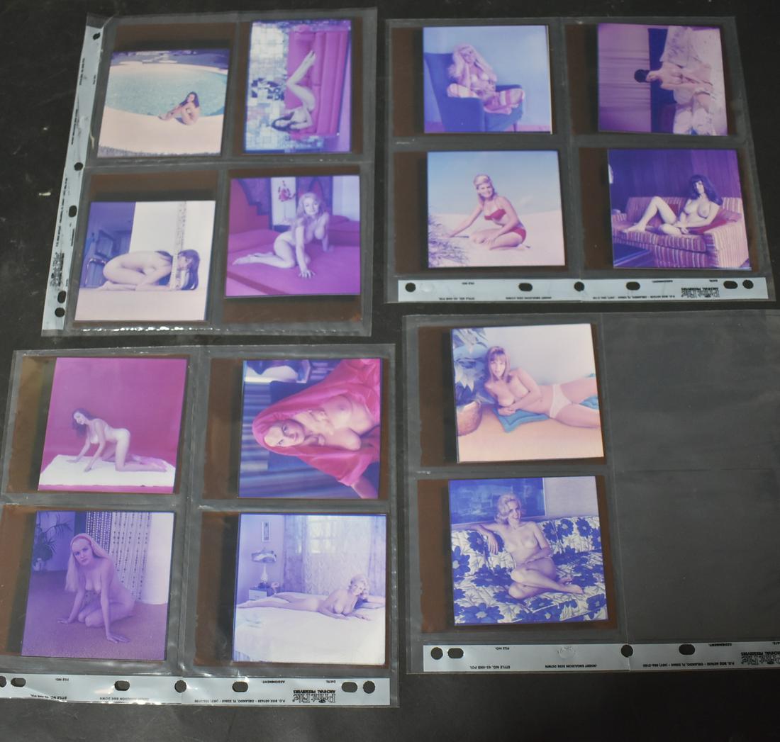 (14) 4x4 Colored Photos. With 4x5 Transparencies. (1 of 2)