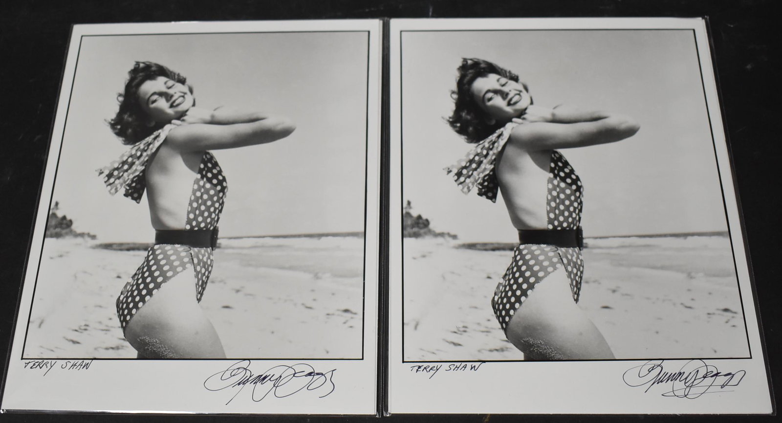 Ruth Anderson Photo Lot (8): 9 different photos of Ruth Anderson. 8 x10.
