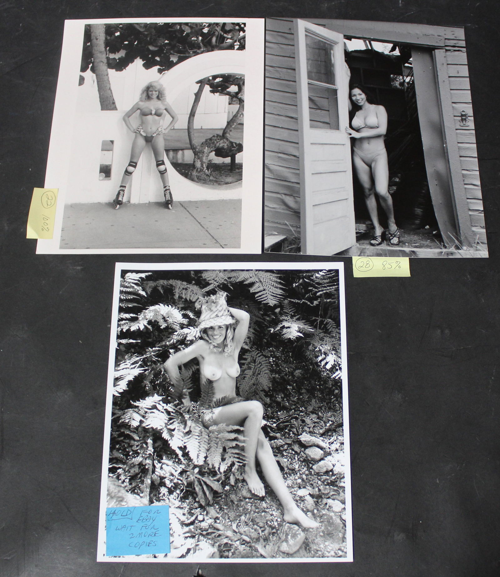 (3) Photos Of Different Models. By Bunny Yeager. (1 of 4)