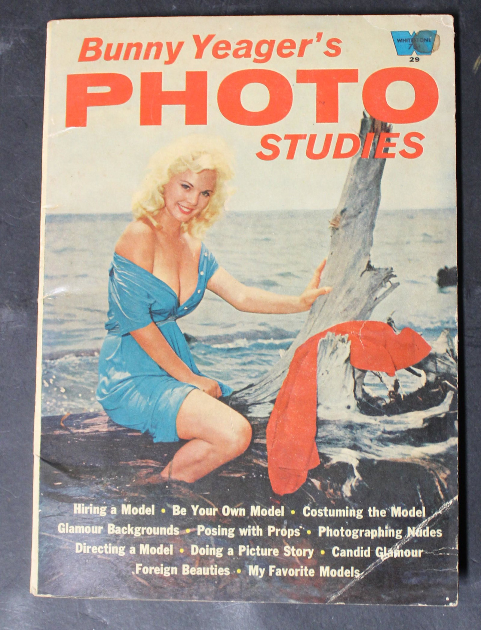 (1) Book Bunny Yeager Photo Studies.: Bunny Yeager Photo Studies Book, Hiring a Model, Be Your Own Model, & so Much More In Book About Photographing.