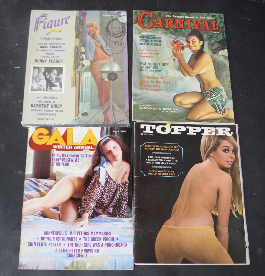 (4) Magazines Topper ,Carnival, Figure, Gala (1 of 2)