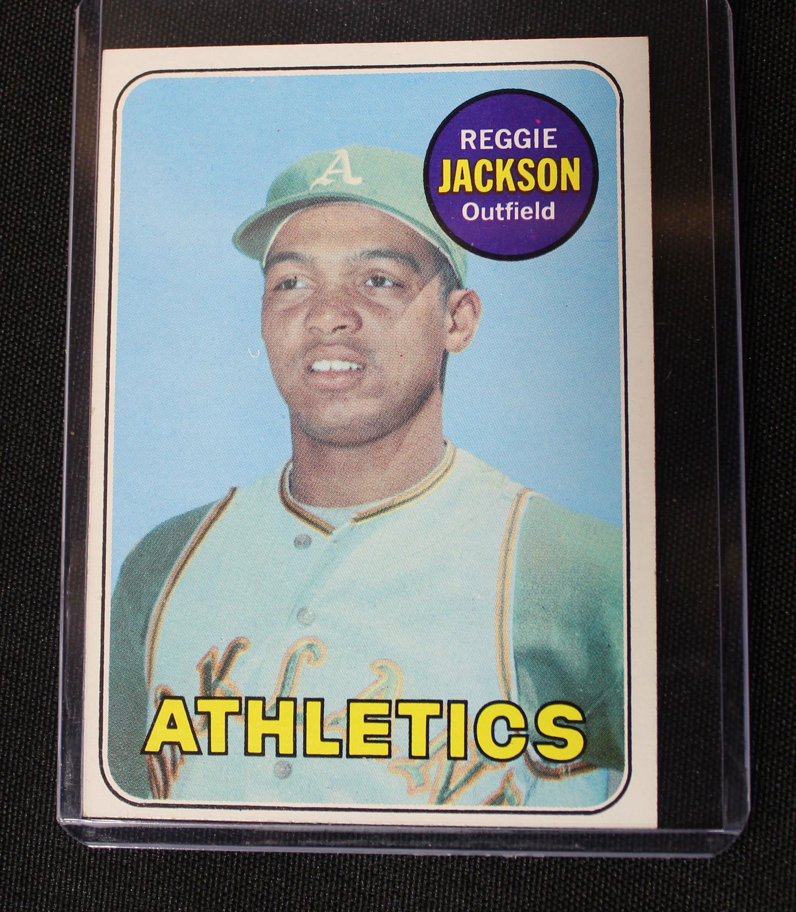 1969 Topps Reggie Jackson Rookie Card (1 of 2)
