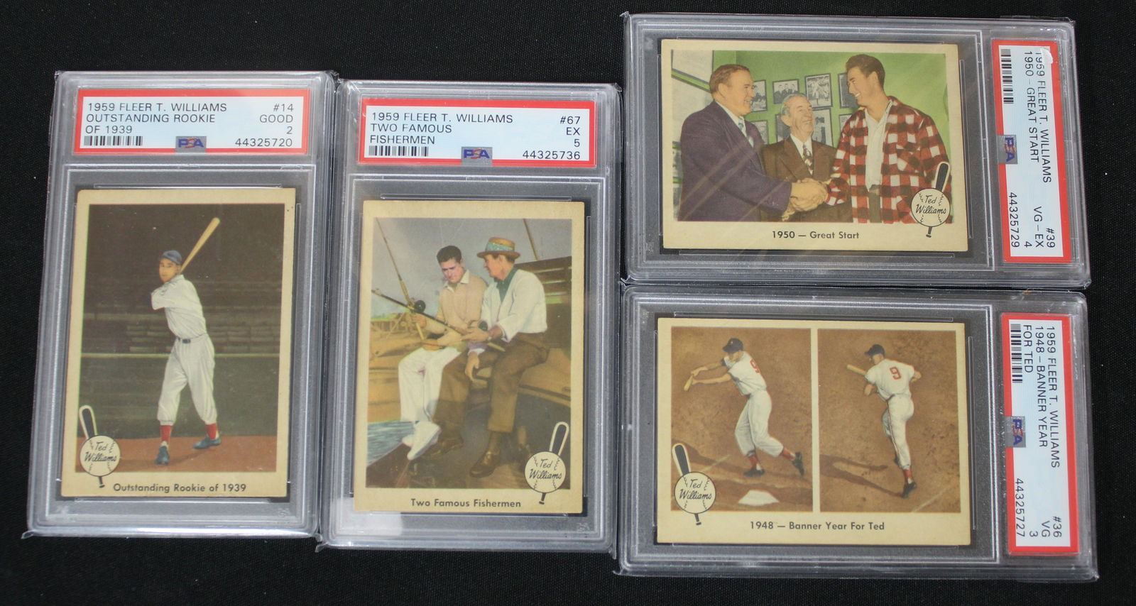 1959 Fleer Ted Williams PSA Graded (4) (1 of 4)