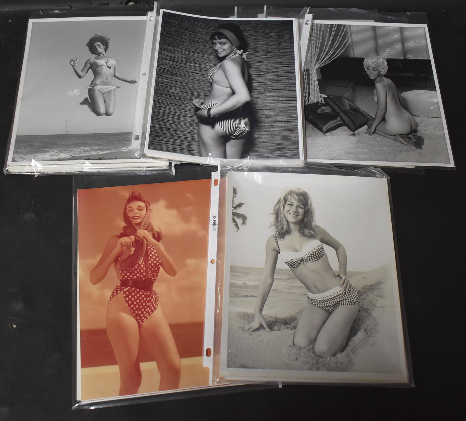 (30) + Photos Of Unidentified Models.: 8x10 Double Stock. (30)+ Photos Of Unidentified Models. By Bunny Yeager Photography.
