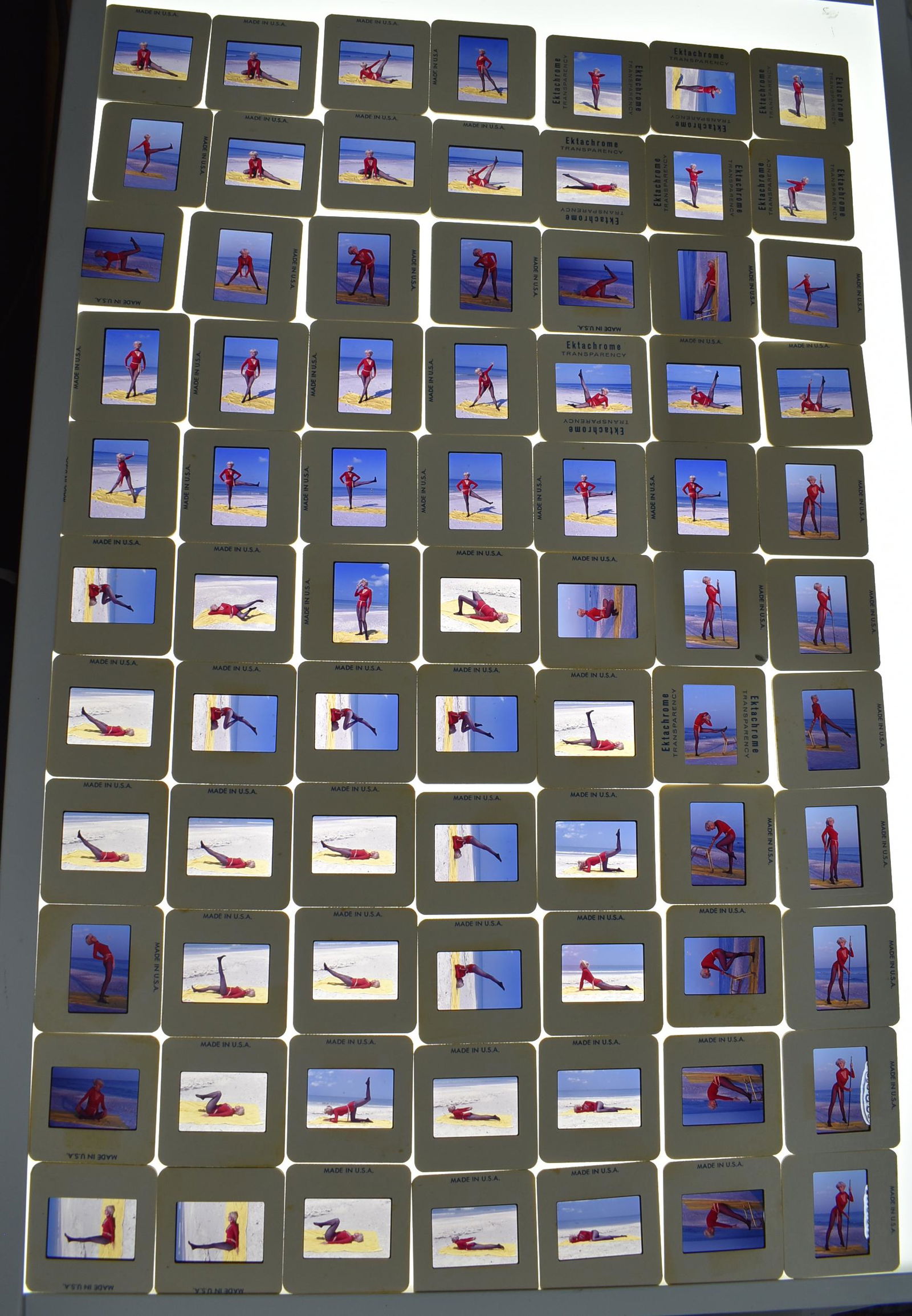 (50)+ Slides Of Bunny Yeager. (1 of 3)