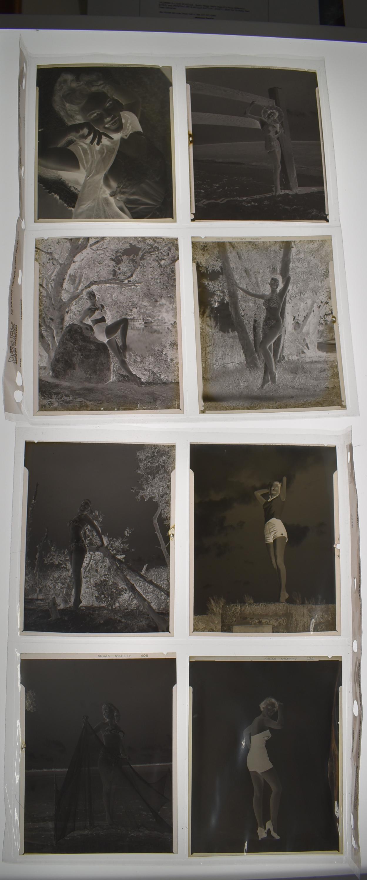 (8) Negatives of Unidentified Model. (1 of 3)