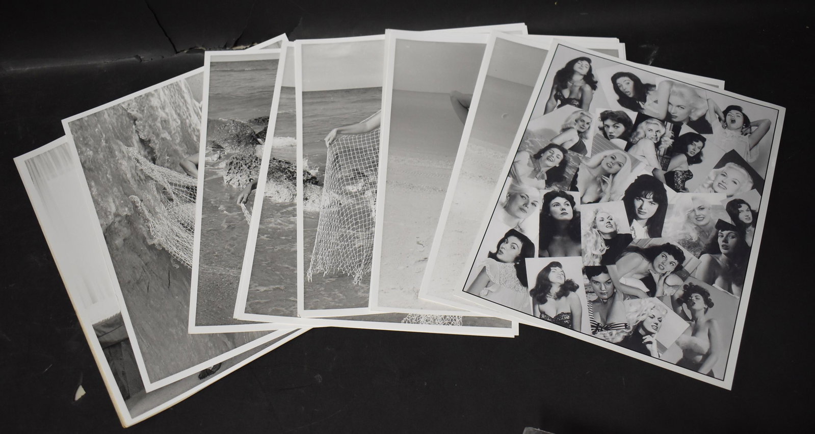 (17) Photos & Photographs Of Bunny Yeager.: 8x10 Double Stock. (17) Photos of Bunny Yeager's Self Portraits Photos . Through Her Career.