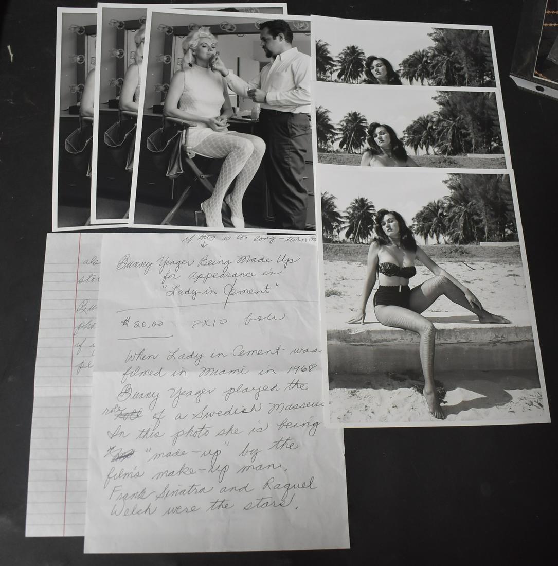 (6) Photos Bunny Yeager. With Hand Written Notes About (1 of 1)