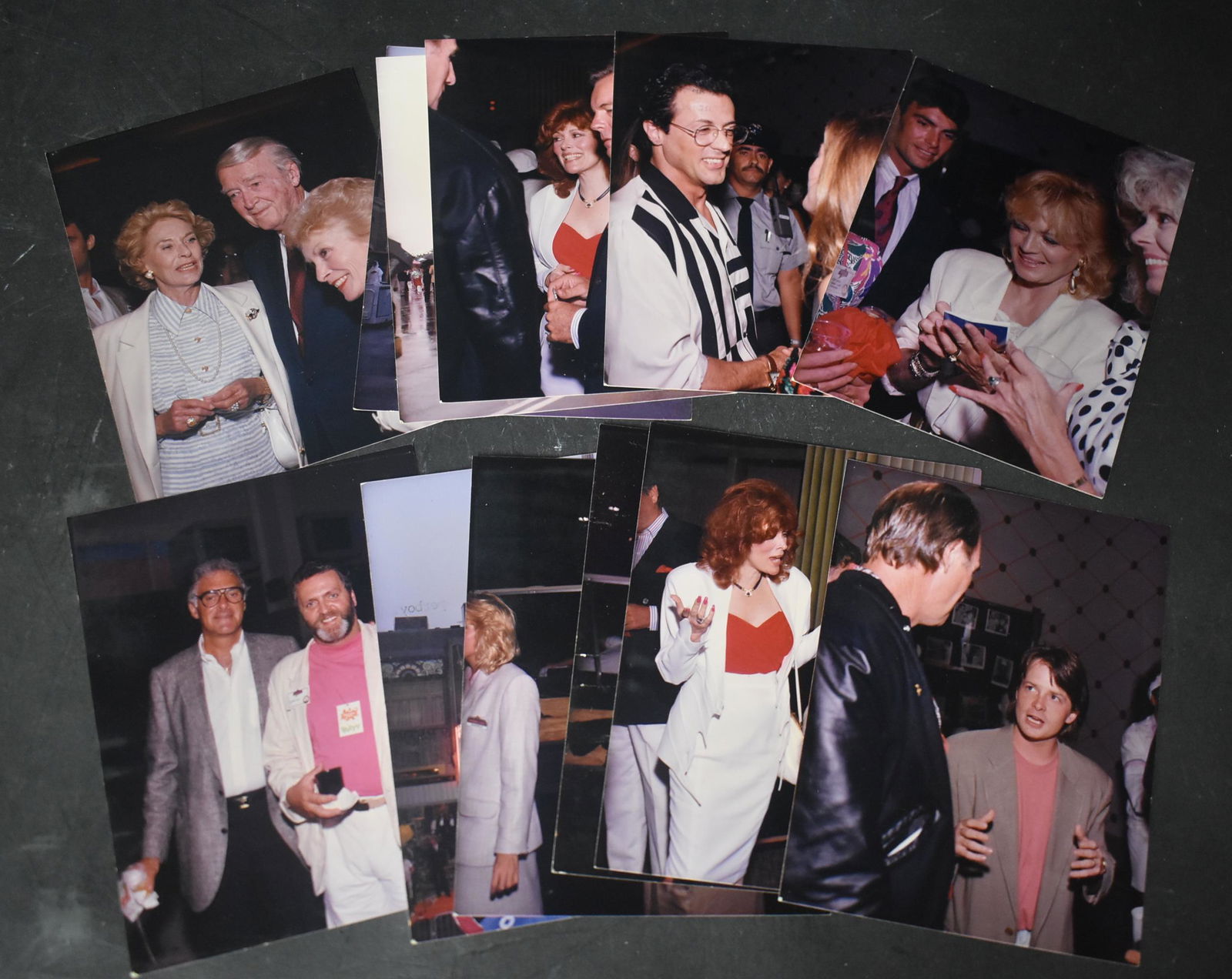 (12) 4x5 Colored Photos Celebrities (1 of 3)